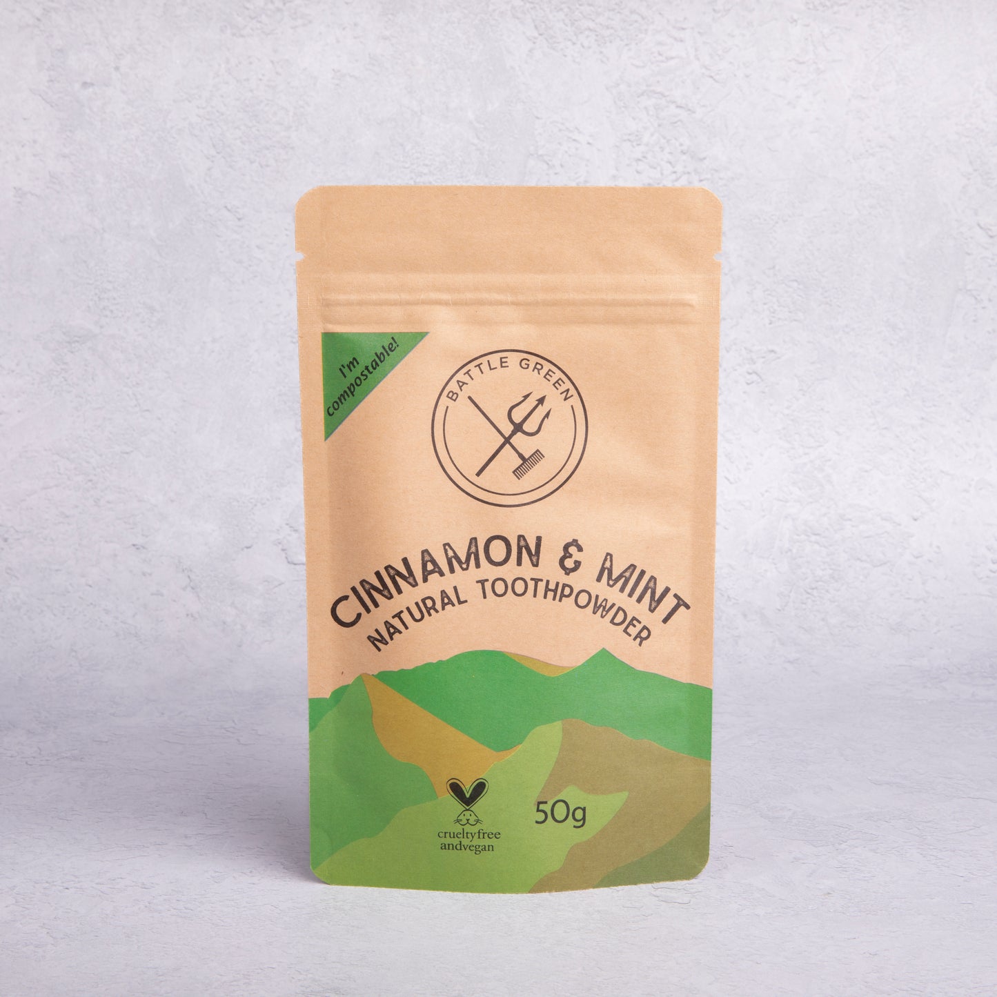 Natural Toothpowder Cinnamint